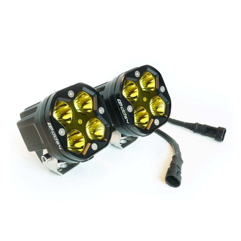 Dark Defense DDS4 2.0 45W 4200 Lumen 3″ Off-Road Pod Lights (2-Pack ...